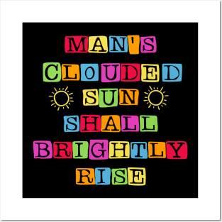 Man's Clouded Sun Lyrics Godspell Posters and Art